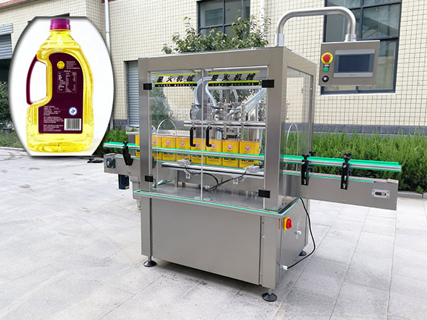 大型定量灌裝機設備實拍圖